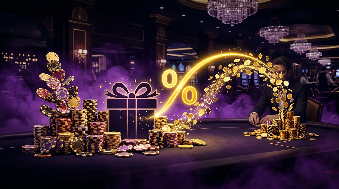 Casino bonuses and rakeback rewards
